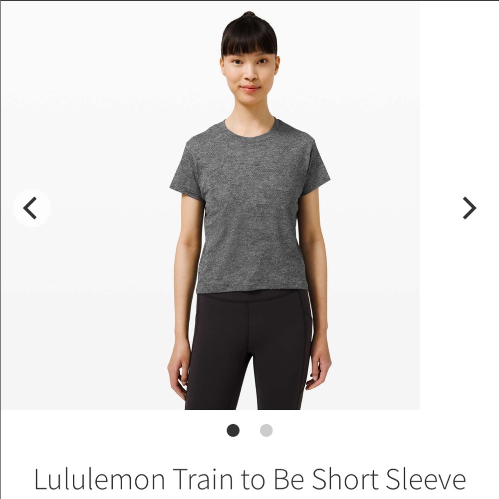 Lululemon - Train to Be Tee - Worn once